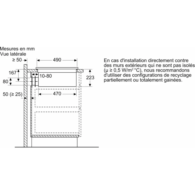 Table induction aspirante NEFF V58THQ4L0 série N70 – Image 9