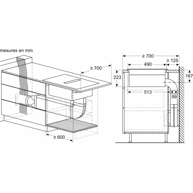 Table induction aspirante NEFF V58THQ4L0 série N70 – Image 10