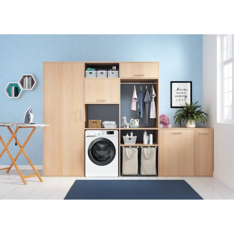 Lave linge séchant hublot INDESIT BDE96435WKVFR – Image 4