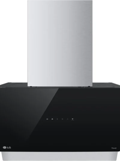 Hotte décorative murale inclinée LG HCEZ2428B ThinQ