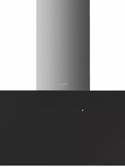 Hotte décorative murale inclinée SMEG KICV90BL2