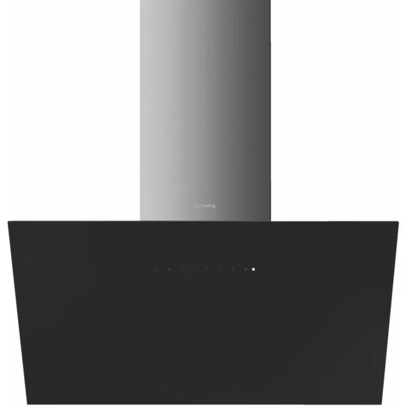 Hotte décorative murale inclinée SMEG KICV90BL2