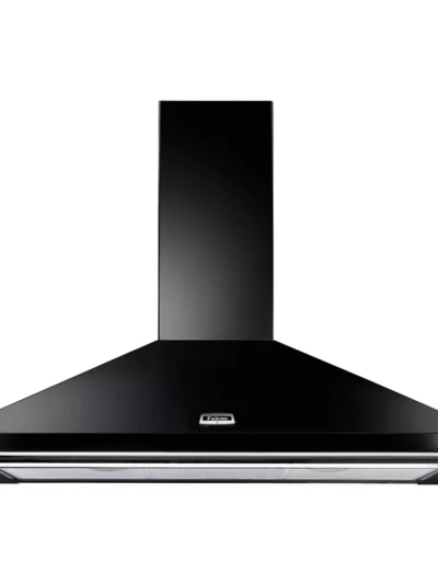 Hotte grande largeur FALCON 90 NOIR BAR+BADG CHROME