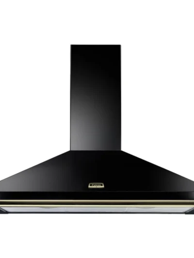 Hotte grande largeur FALCON 110 NOIR BAR/BADG LAITON