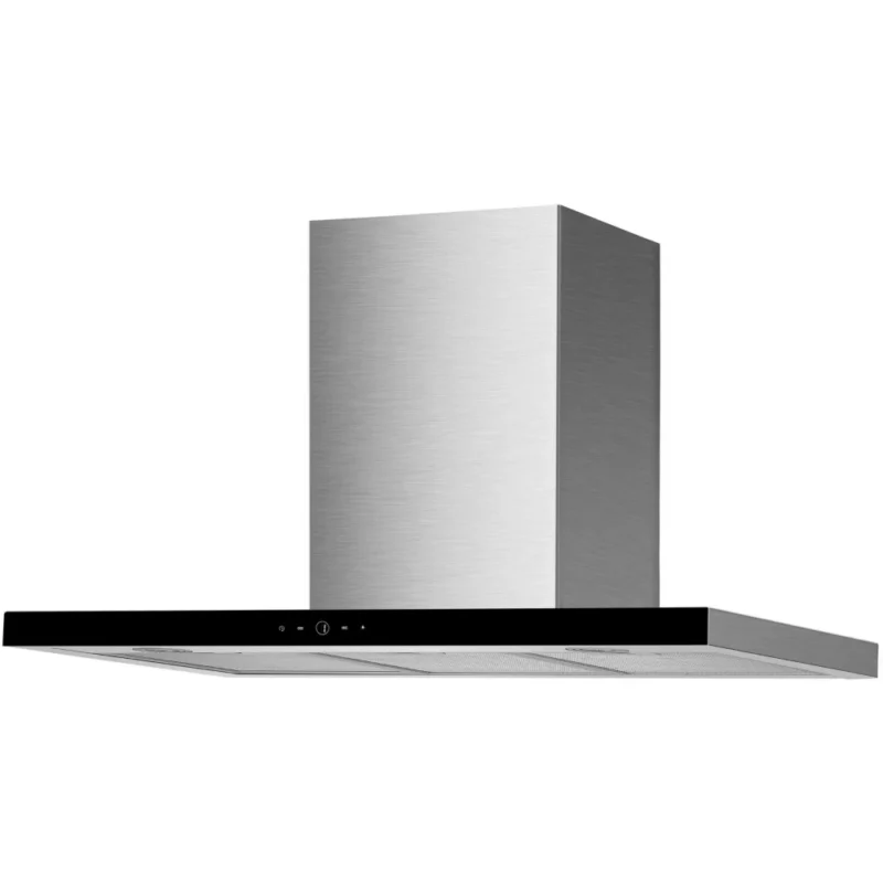 Hotte décorative murale FABER TSPG 900 INOX/VERRE NOIR – Image 2