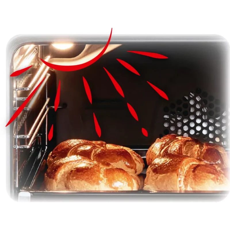 Cuisinière vitrocéramique BEKO FSE67300XCS – Image 3