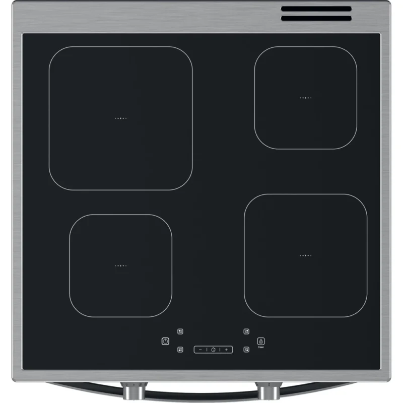 Cuisinière induction INDESIT IS67IQ8CCX/FR Steam – Image 3