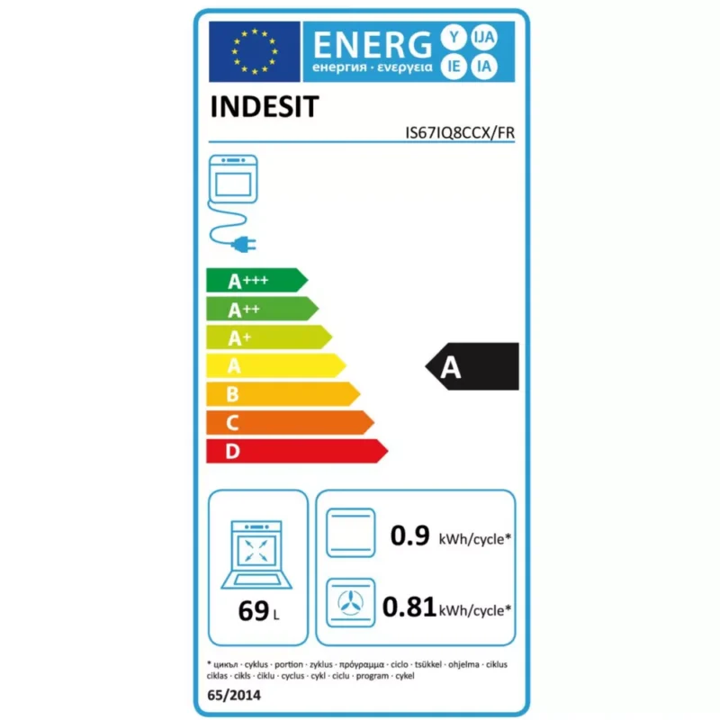 Cuisinière induction INDESIT IS67IQ8CCX/FR Steam – Image 11