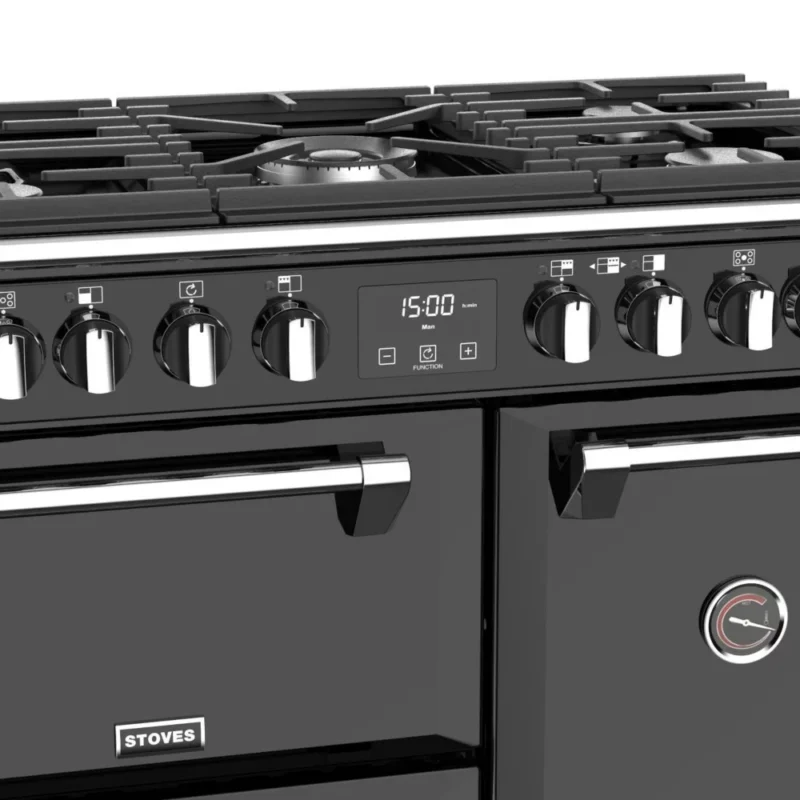 Piano de cuisson gaz STOVES RICHMOND DELUXE 90 DFT NOIR – Image 14