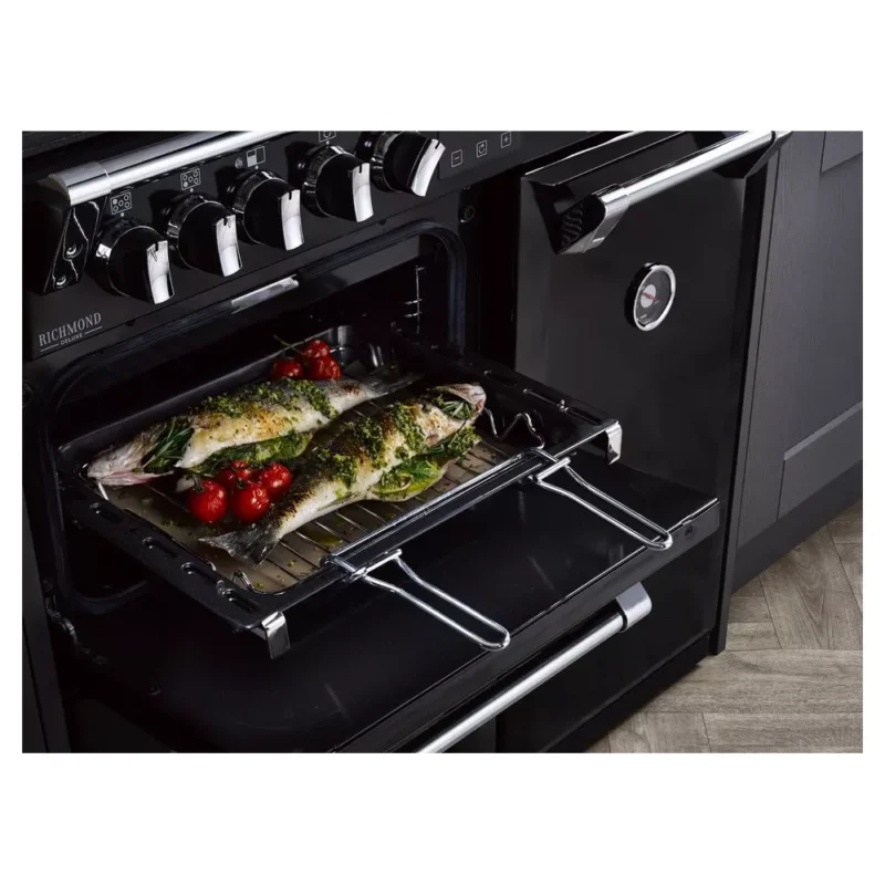 Piano de cuisson gaz STOVES RICHMOND DELUXE 90 DFT NOIR – Image 11