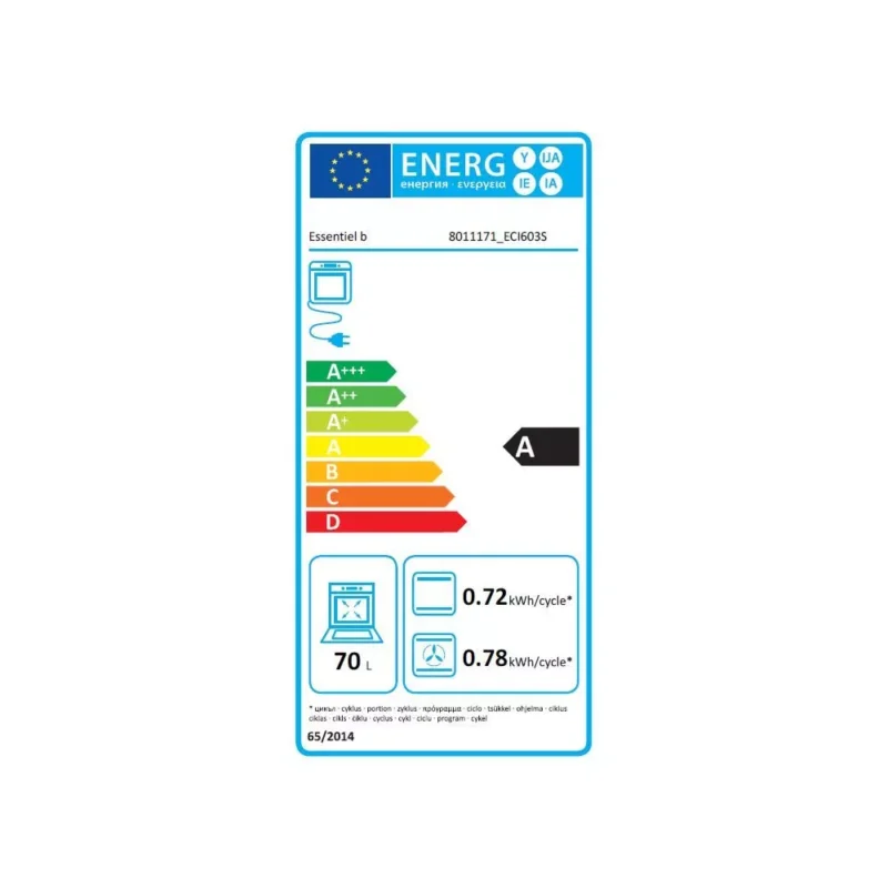 Cuisinière induction ESSENTIELB ECI603s – Image 5