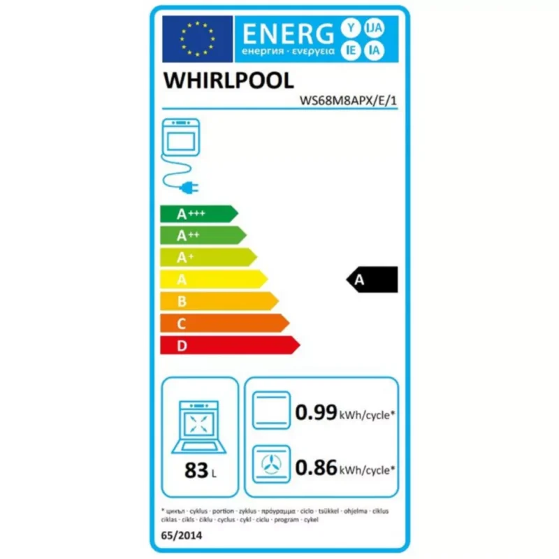 Cuisinière mixte WHIRLPOOL WS68M8APX/E/1 – Image 6