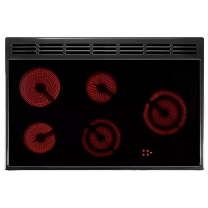 Piano de cuisson vitrocéramique FALCON CLASSIC90 VITRO NOIR CHRM – Image 5