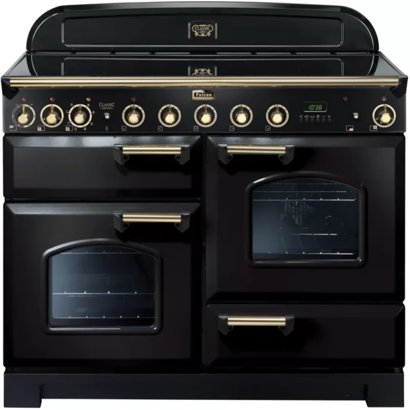 Piano de cuisson induction FALCON DELUX110 INDUC NOIR LAITON – Image 5