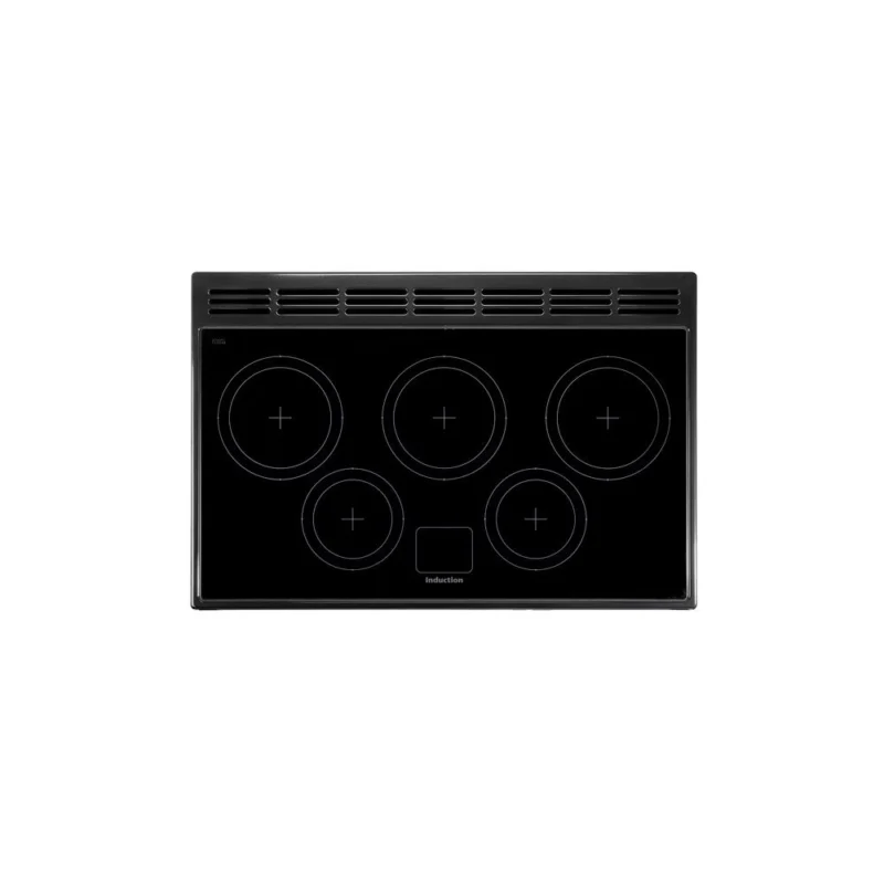 Piano de cuisson induction FALCON DELUX110 INDUC NOIR LAITON – Image 2
