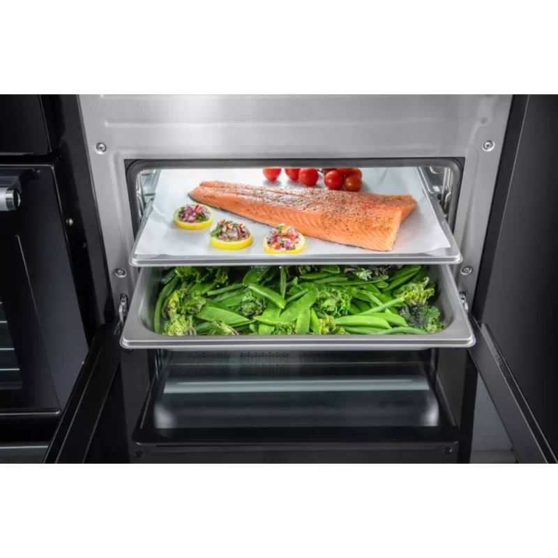 Piano de cuisson induction FALCON NEXUS STEAM 110 ARDOISE CHROME SATINÉ – Image 9