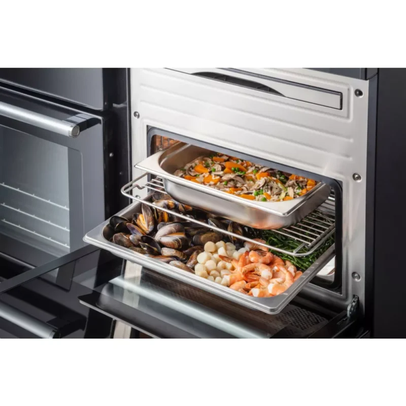 Piano de cuisson induction FALCON NEXUS STEAM 110 ARDOISE CHROME SATINÉ – Image 8
