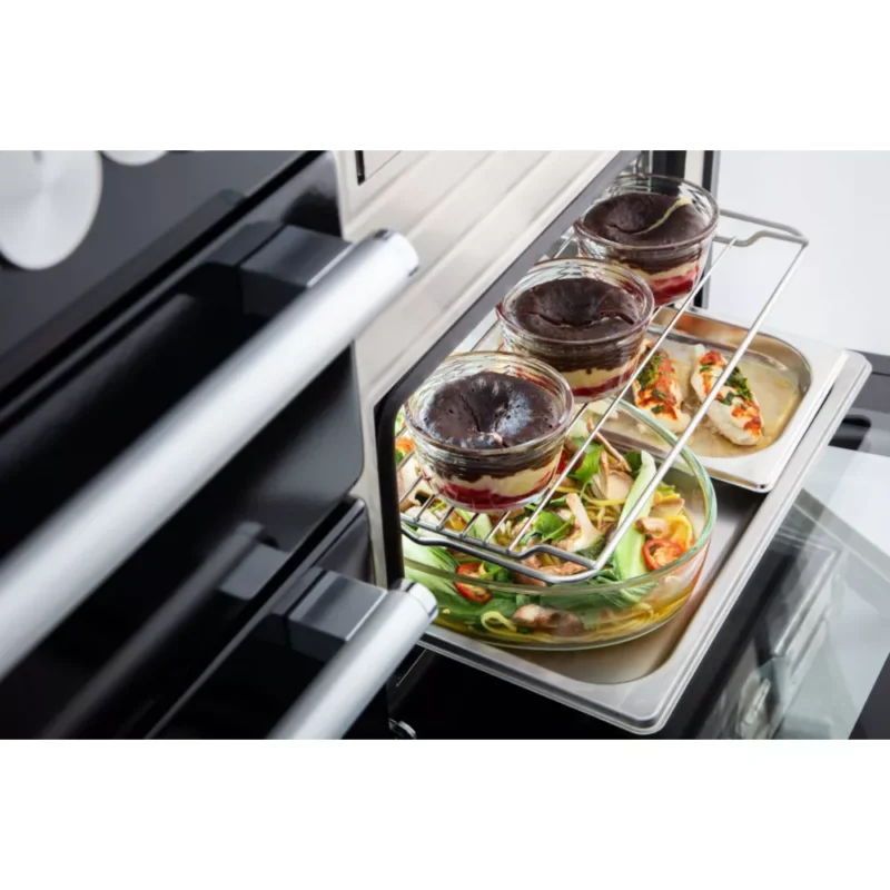 Piano de cuisson induction FALCON NEXUS STEAM 110 ARDOISE CHROME SATINÉ – Image 7