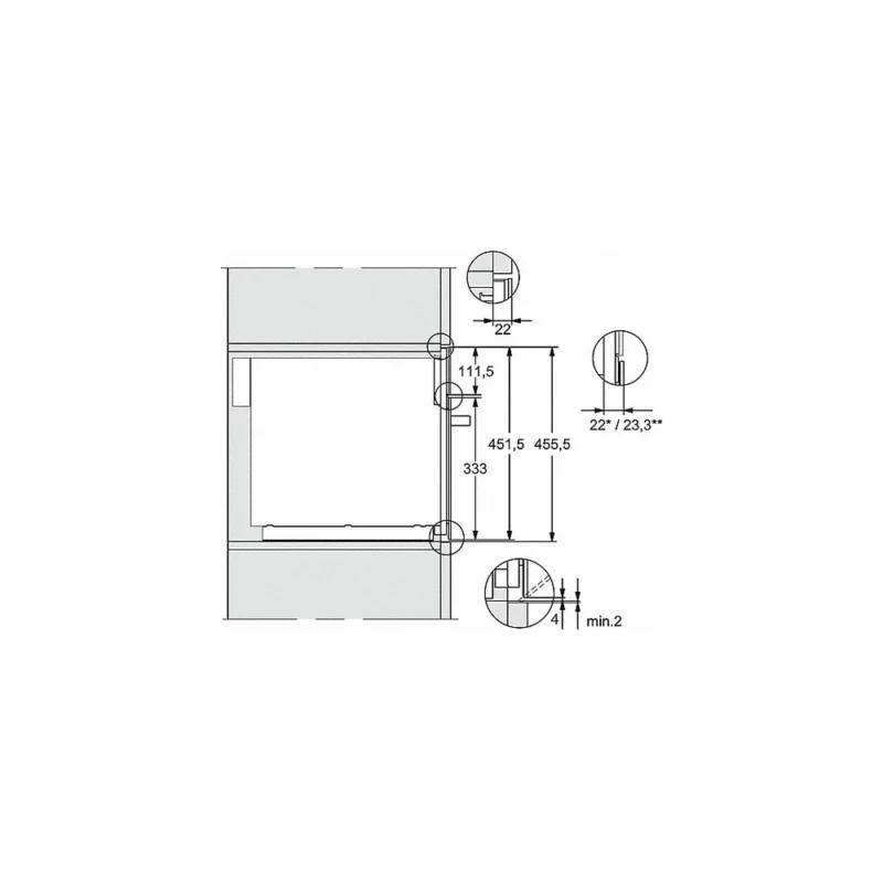 Micro ondes grill encastrable MIELE M 7244 TC IN – Image 6