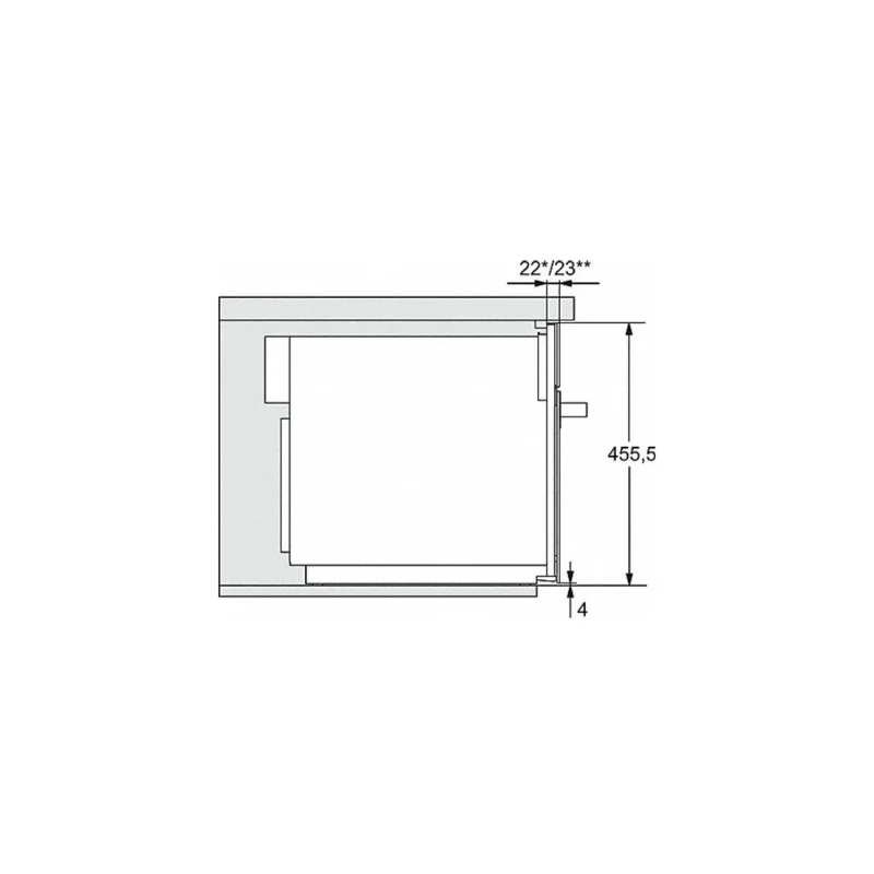Micro ondes encastrable MIELE M 7240 TC – Image 5