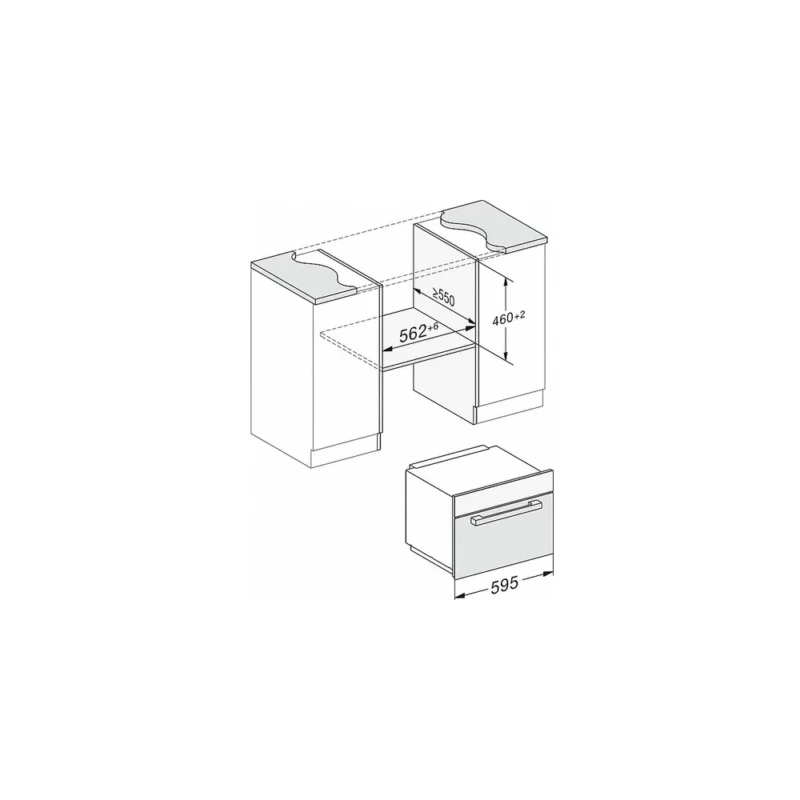 Micro ondes encastrable MIELE M 7240 TC – Image 6