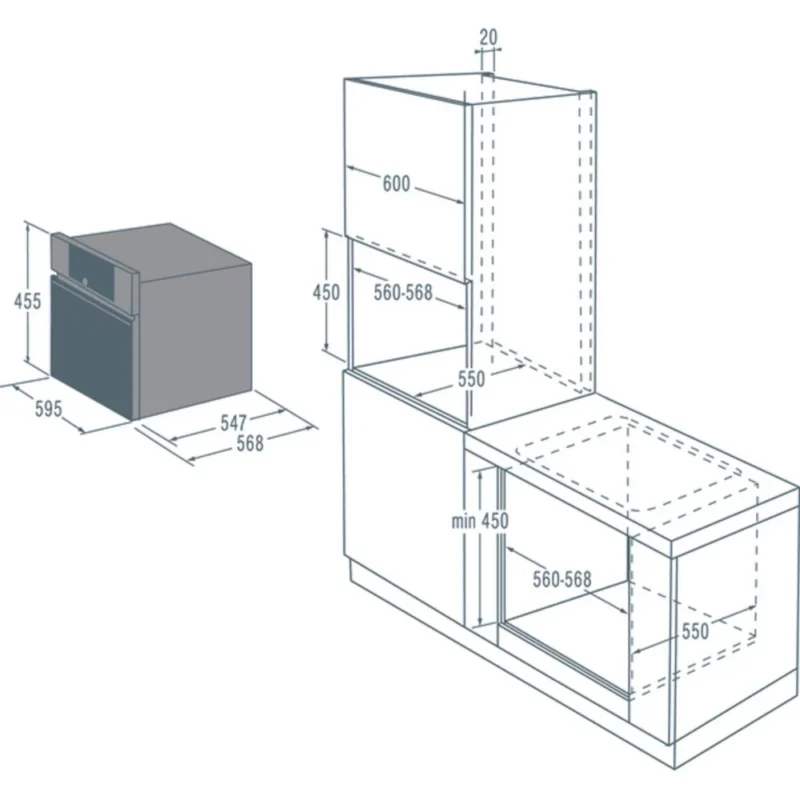 Micro ondes encastrable ASKO OM8464S – Image 3