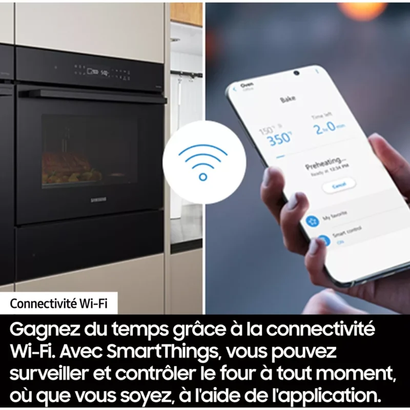 Micro ondes combiné encastrable SAMSUNG NQ5B6753CAK Bespoke – Image 12