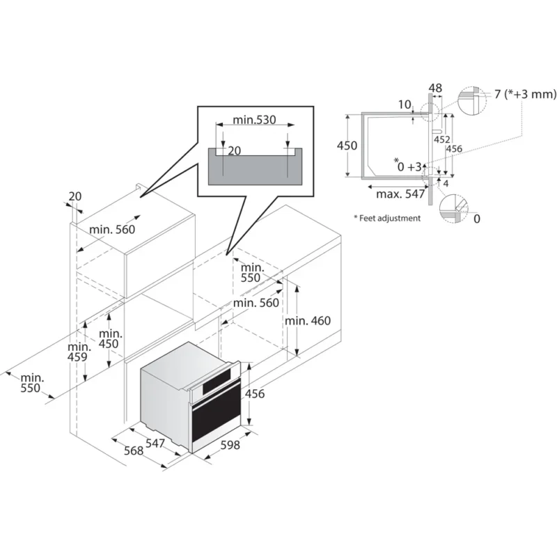 Micro ondes combiné encastrable ASKO OCM8478G – Image 5