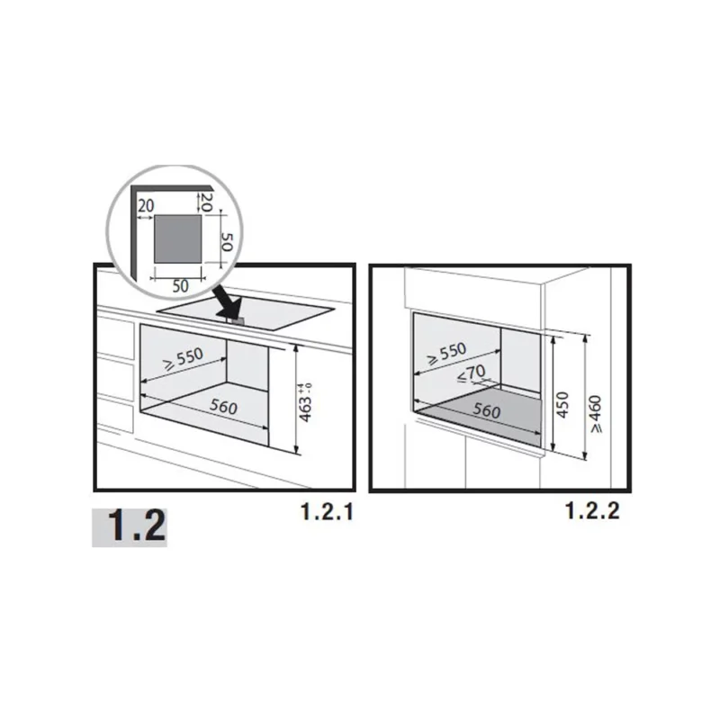 Micro ondes encastrable DE DIETRICH DKE7335BB – Image 3