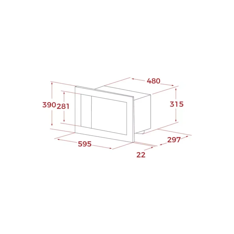 Micro ondes combiné TEKA ML 8200 BIS BK – Image 3