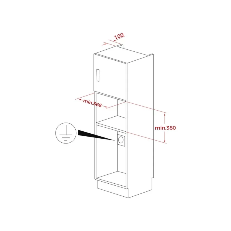 Micro ondes combiné TEKA ML 8200 BIS BK – Image 4