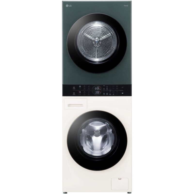 Lave linge séchant hublot LG F214WT8GRBE Washtower