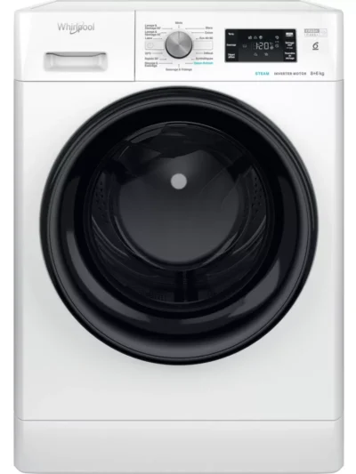 Lave linge séchant hublot WHIRLPOOL FFWDB864369BVFR